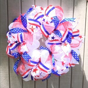 Patriotic wreath